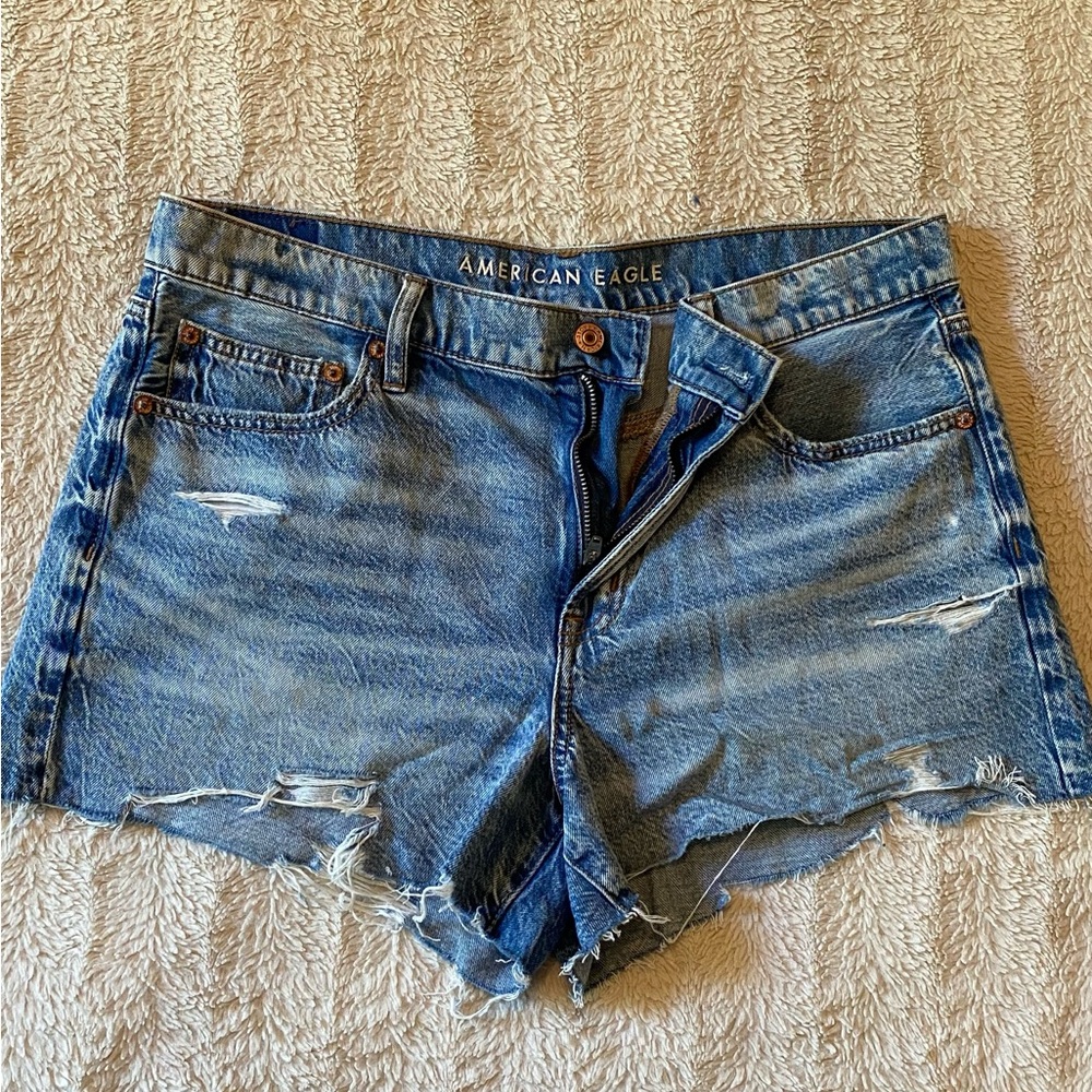 American Eagle Outfitters Women's Blue Denim Shorts